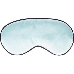 Luxe Zijden Reismasker Slaapmasker Oogmasker / Zijde Zacht  / Slapen Ogen Masker / Groenblauw