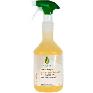 Naturama Green Planet - Keukenreiniger - Kitchen Cleaner - Vegan - Palmolie vrij - Dierproefvrij - 100% Natuurlijk - Biologisch - natuurlijk - 1x 1 liter