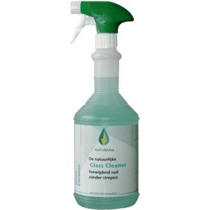 Naturama Green Planet - Glasreiniger - Glass & Window Cleaner - 100% natuurlijk - Biologisch - Vegan - Palmolie vrij - Dierproefvrij - 1x 1 liter