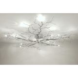 Lumidora Plafondlamp 70465 Plafonniere VARANASI 10 Lichts G9 Chroom Metaal ⌀ 100