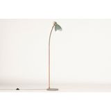 Lumidora Vloerlamp 72261 - RITA - E27 - Grijs - Roodkoper - Metaal