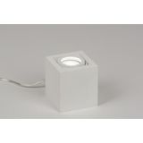 Lumidora - HOPE - Tafellamp - Wit - GU10 - Metaal