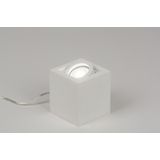 Lumidora - HOPE - Tafellamp - Wit - GU10 - Metaal