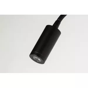Wandlamp 15621: Modern, Metaal, Zwart, Mat