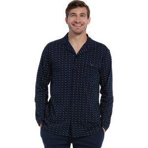 Pastunette - Pyjamashirt - Donkerblauw - Katoen