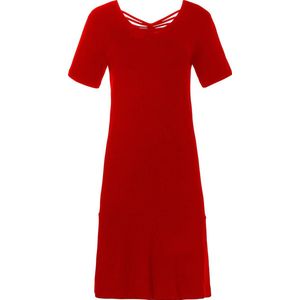 Pastunette - Beach - Strandjurk - Rood - Viscose - Korte Mouwen