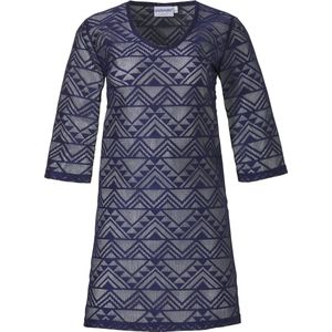 Strandjurkje - Donkerblauw - Katoen - Driekwart Mouw