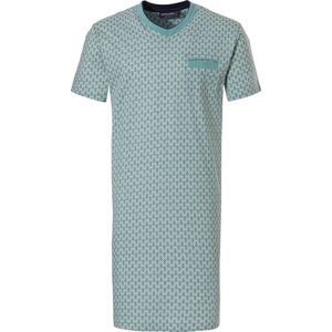 Pastunette For Men - 13211-602-2 - Nachthemd - Groen - Katoen