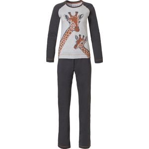 Rebelle - Wildlife - Pyjamaset - Dark Orange - Katoen