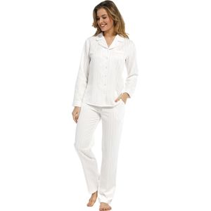 Pastunette De Luxe - Satijnen Doorknoop Pyjama - Multi - 83% Polyester 17% Katoen