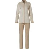 Apollo dames huispak Fleece - Loungeset - S/M - Beige
