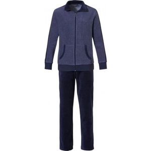 Pastunette joggingpak donkerblauw effen