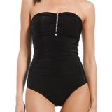 Pastunette - Beach Beauty - Corrigerend Badpak - Zwart - Powernet