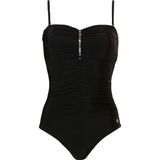 Pastunette - Beach Beauty - Corrigerend Badpak - Zwart - Powernet