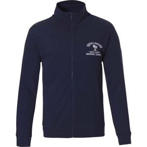 Pastunette - Heren Vest - Donkerblauw - Met Ritssluiting - Lange Mouwen