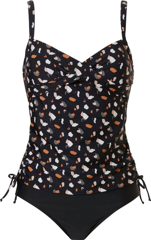 Pastunette Beach - Tankiniset - Zwart - 80% Polyamide - 20% Elastaan