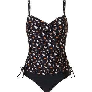 Pastunette Beach - Tankiniset - Zwart - 80% Polyamide 20% Elastaan