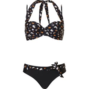 Pastunette Beach - Spots - Bikiniset - Zwart - Maat 42