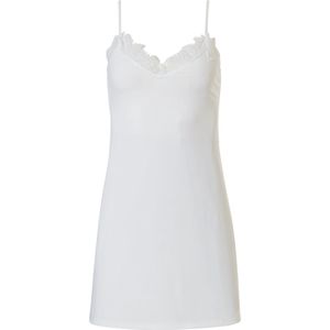 Pastunette dames spaghetti nachthemd kant snow 15199-308-0 - S