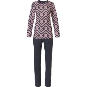 Pastunette - Graphic Mauve - Pyjamaset - Roze/Grijs