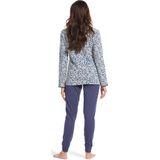 Pyjama met lange mouwen in katoenen flanel DAMART. Katoen materiaal. Maten XS. Andere kleur