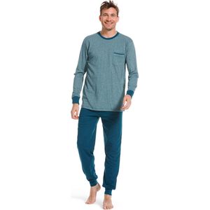 Pastunette - 723 - Heren Pyjama - Petrol - Blauw