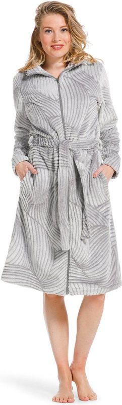 Pastunette - Badjas - Fleece - Zacht - Met Rits en Centuur