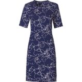 Pastunette Deluxe - Flower Lines - Nachthemd - Blauw/Roze - Viscose