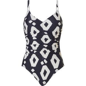 Pastunette - Power Print - Badpak - Zwart