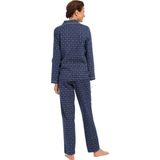 Pastunette - Kim - Pyjama Set - Blauw - Flanel - Katoen
