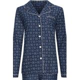 Pastunette - Kim - Pyjama Set - Blauw - Flanel - Katoen