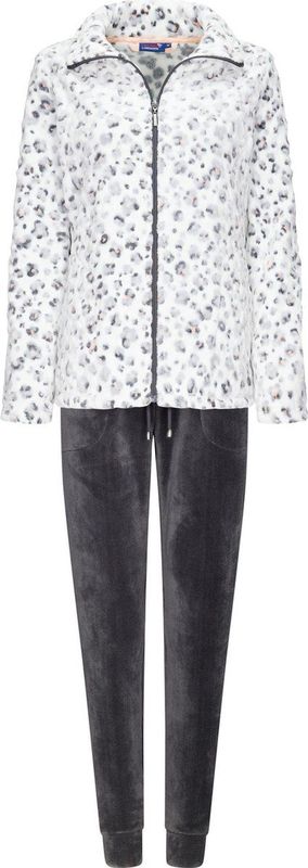 Rebelle - Fleece Huispak - Panter - Warm - 2-delig - Grijs
