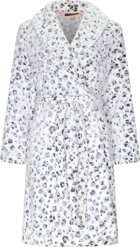 Rebelle - Panter - Badjas - Blauw - 100% Polyester