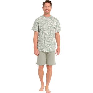 Pastunette - Palm Leaves - Shortama - Groen - Organisch Katoen