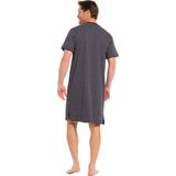 Pastunette - Graphic - Nachthemd - Blauw - Katoen/Modal