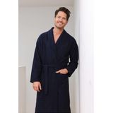 Pastunette - Ochtendjas - Uni Donkerblauw - 40% Polyester 30% Bamboe 30% Katoen