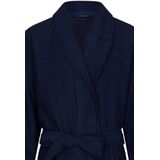 Pastunette - Ochtendjas - Uni Donkerblauw - 40% Polyester 30% Bamboe 30% Katoen
