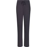 Pastunette fleece huispak met ritssluiting donkergrijs/wit