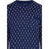 Robson heren pyjama 27242-718-2 - Blauw - S/48