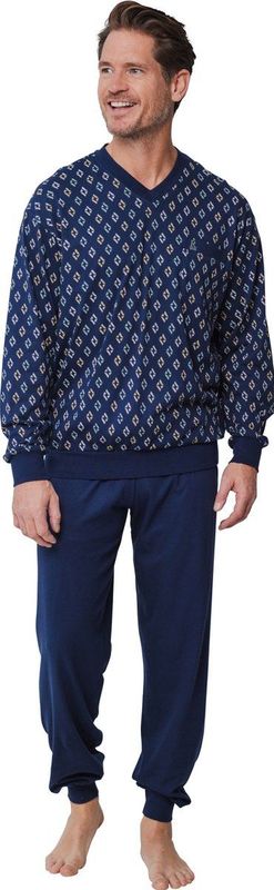 Robson heren pyjama 27242-718-2 - Blauw - S/48