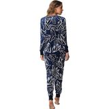 Pastunette pyjama dames - dark blue print - 25242-302-2/563 - maat 42