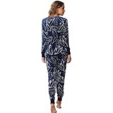 Pastunette pyjama dames - dark blue print - 25242-302-2/563 - maat 42