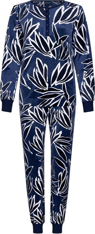 Pastunette pyjama dames - dark blue print - 25242-302-2/563 - maat 42