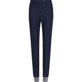 Rebelle - Badstof Pyjama - Navy - Dames - Lange Mouw