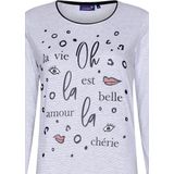 Stippen pyjama Rebelle - Grijs - Maat - 40