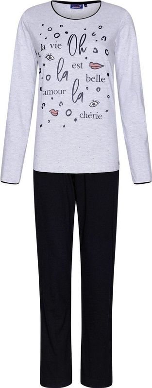 Stippen pyjama Rebelle - Grijs - Maat - 40