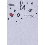 Rebelle - Nachthemd - Grijs - Katoenmix