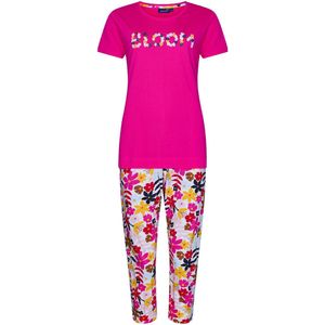 Rebelle - Full Bloom - Pyjamaset - Fuchsia - Bio Katoen