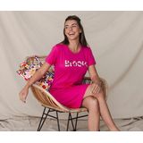 Rebelle - Full Bloom - Nachthemd - Roze - Bio Katoen