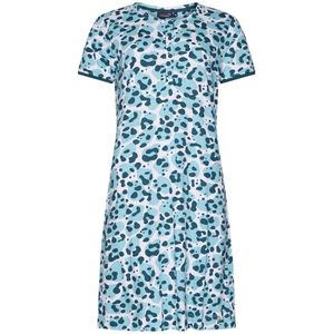 Rebelle Nachthemd - Tropical Turquoise - Bio Katoen